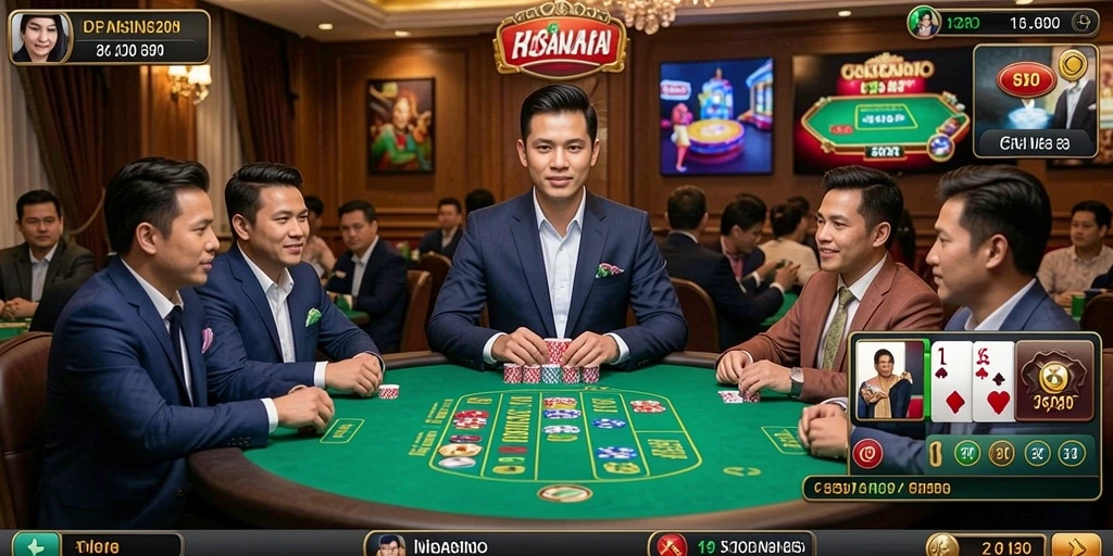 Gambaran suasana dunia game yang menakjubkan.