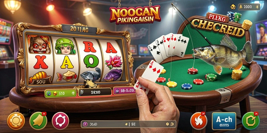 Fitur live dealer yang menyenangkan dan interaktif.