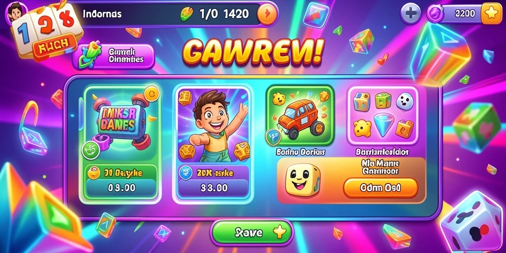 Screenshot menunjukkan mode permainan baru yang ditambahkan.